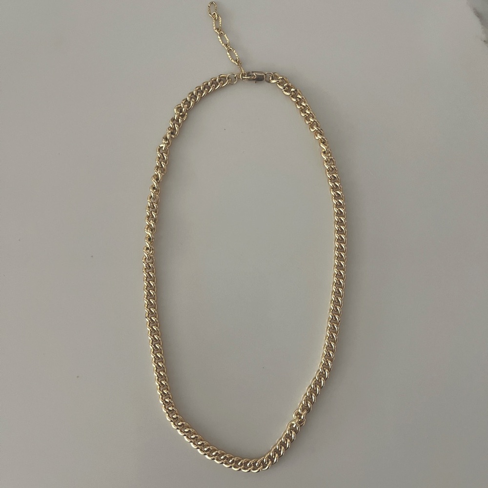 Gold-Filled Thick Chain Necklace